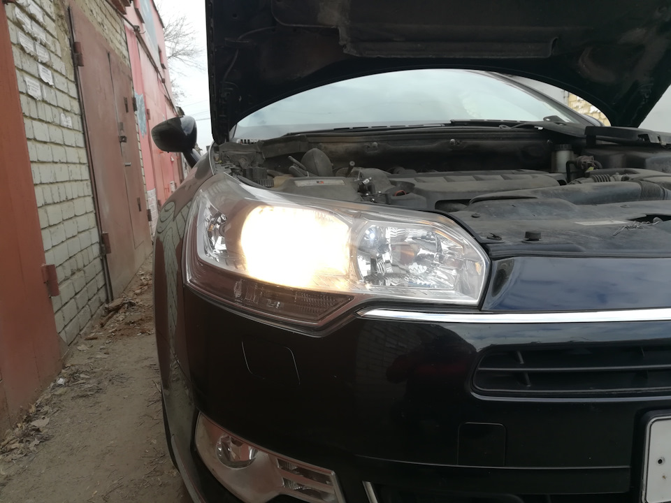 Старая лампа филипс — Citroen C5 (2G)