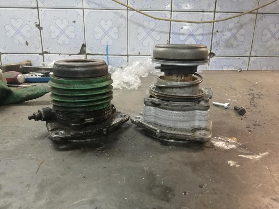 Развалился двухмассовый, переход на одномассовый маховик — Opel Omega B ...