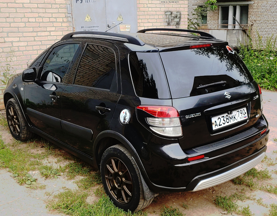 Задние фонари с ресничками — Suzuki SX4 (1G), 1,6 л, 2008 года ...