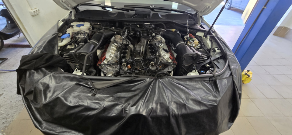 Проверка и чистка форсунок бензинового V8 на стенде — Volkswagen ...