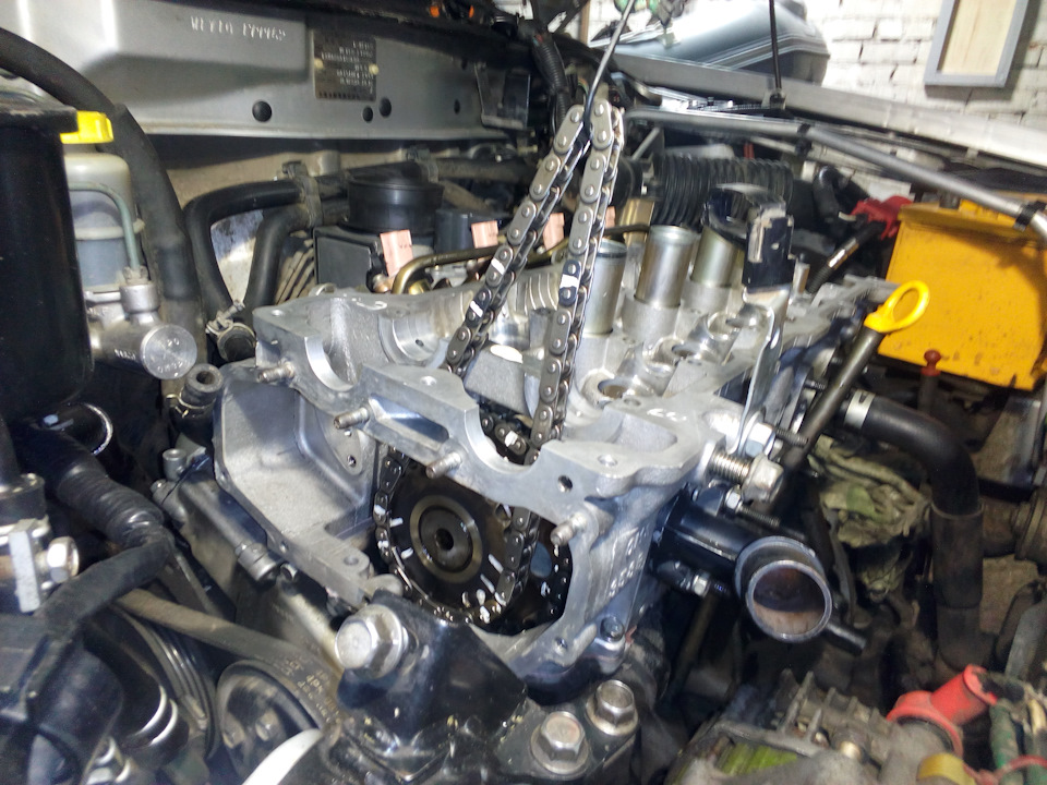 Если гремит цепь грм)) — Сообщество «Nissan Wingroad AD Club» на DRIVE2