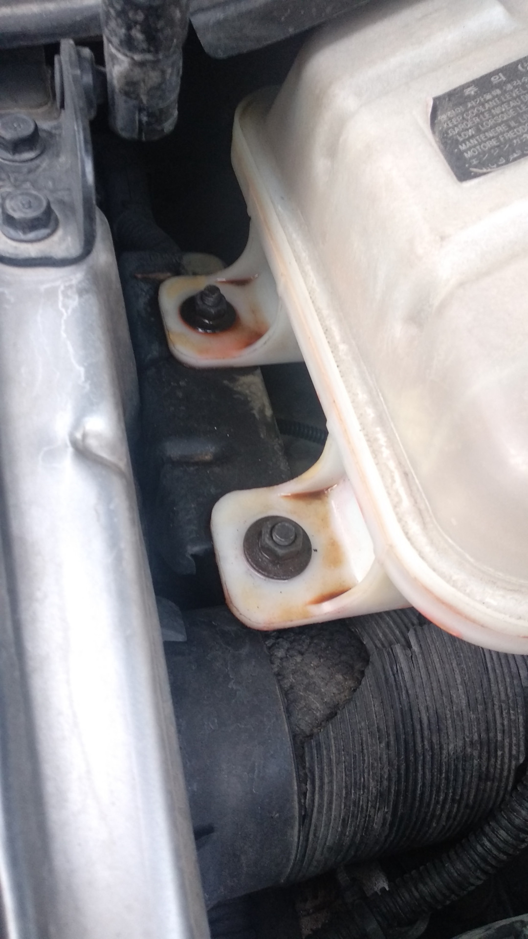 Крышка расширительного бачка — KIA Sorento (1G), 2,5 л, 2006 года ...