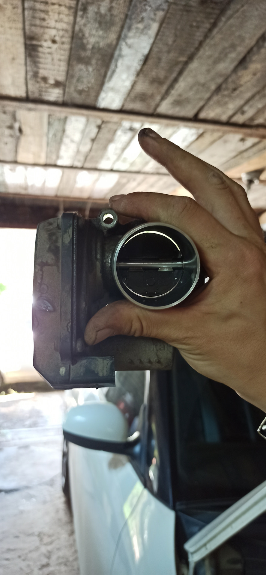 Сброс оборотов, плохо заводилась, ошибка датчика коленвала. Шкода фабия ...