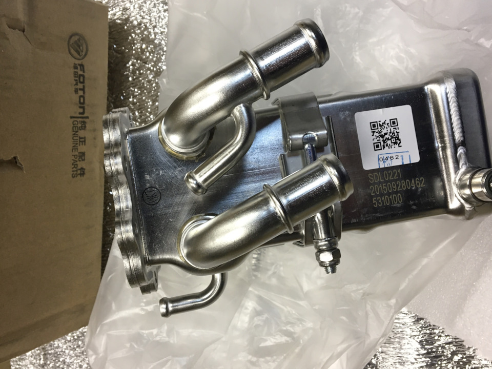 Охладитель выхлопных газов 5310100 на ГАЗ Соболь, ГАЗ Соболь 4х4, ГАЗ ...