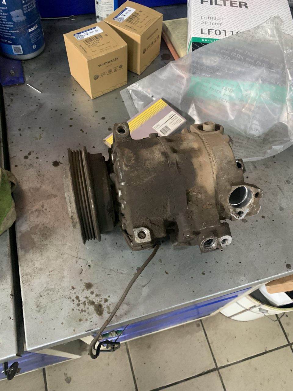 Любишь медок — люби и холодок — Volkswagen Passat B5, 1,8 л, 2001 года ...