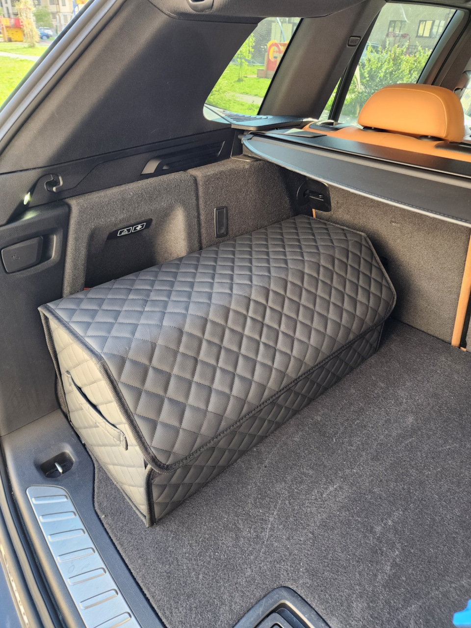 Короб в багажник — BMW X3 (G01), 2 л, 2018 года | аксессуары | DRIVE2