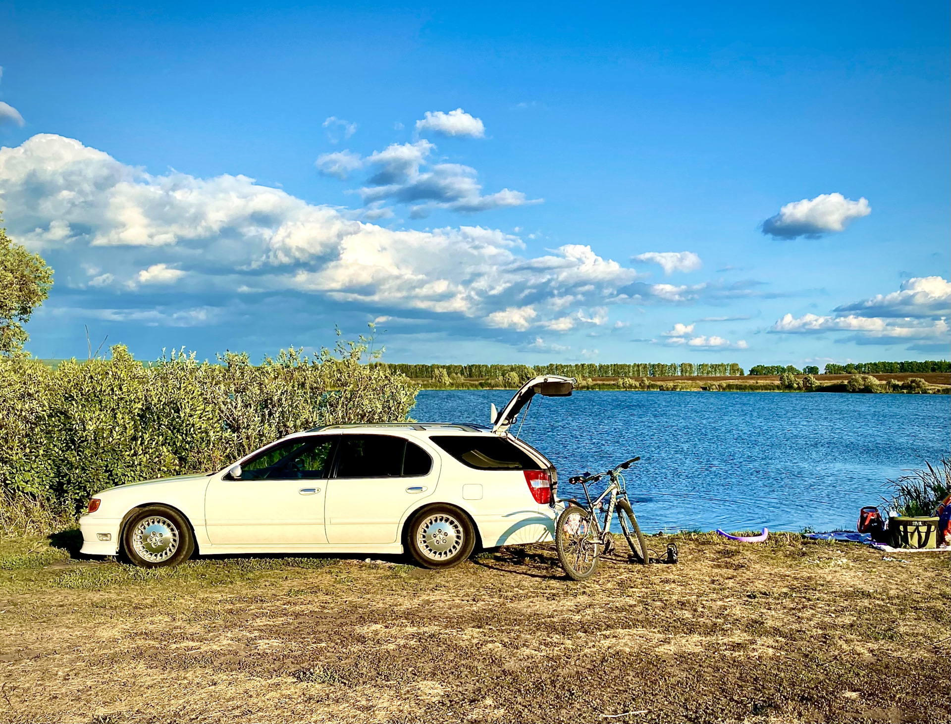 Лучше на собственной машине на природу, чем на самолете в Египет! — Nissan  Cefiro Wagon, 3 л, 1999 года | путешествие | DRIVE2