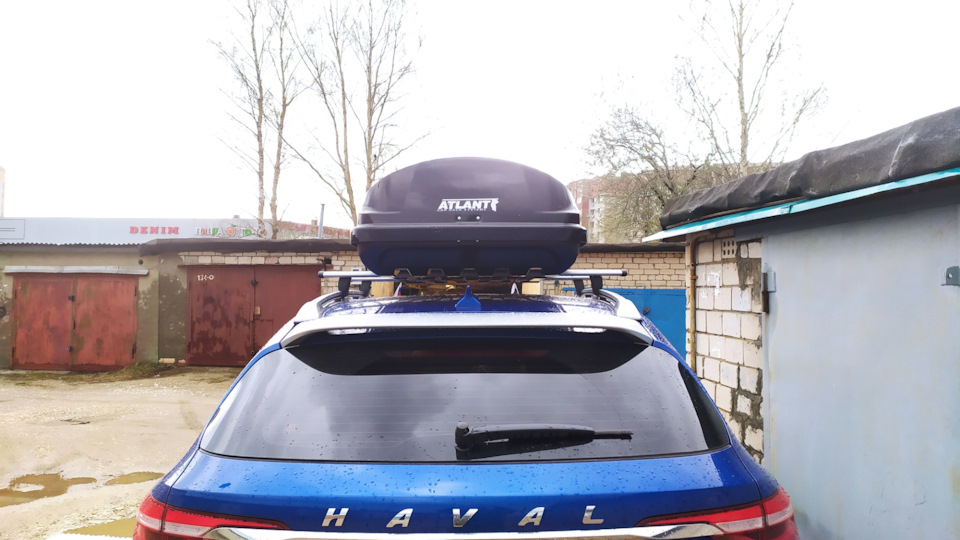 Вид сзади — Haval F7 (1G)