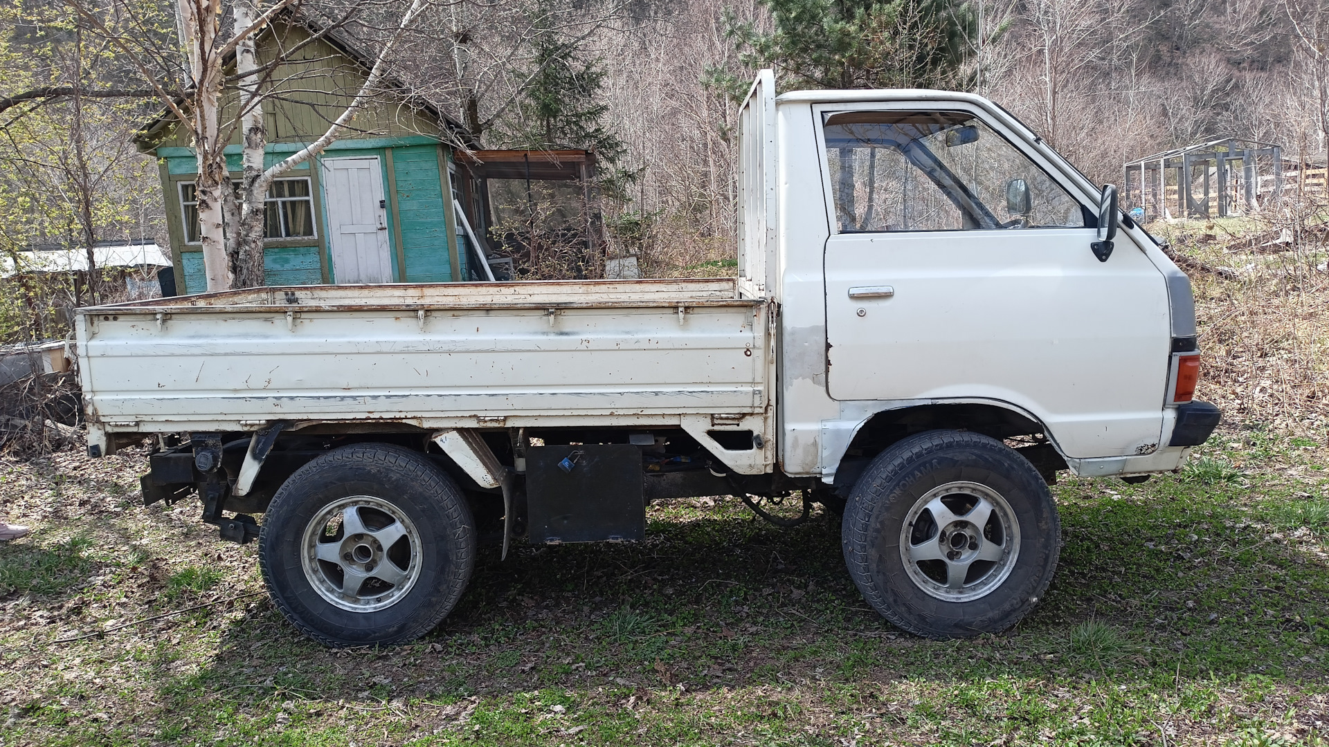 Nissan Vanette (1G) 2.0 дизельный 1987 | Грузовик Из 2wd в 4wd на DRIVE2