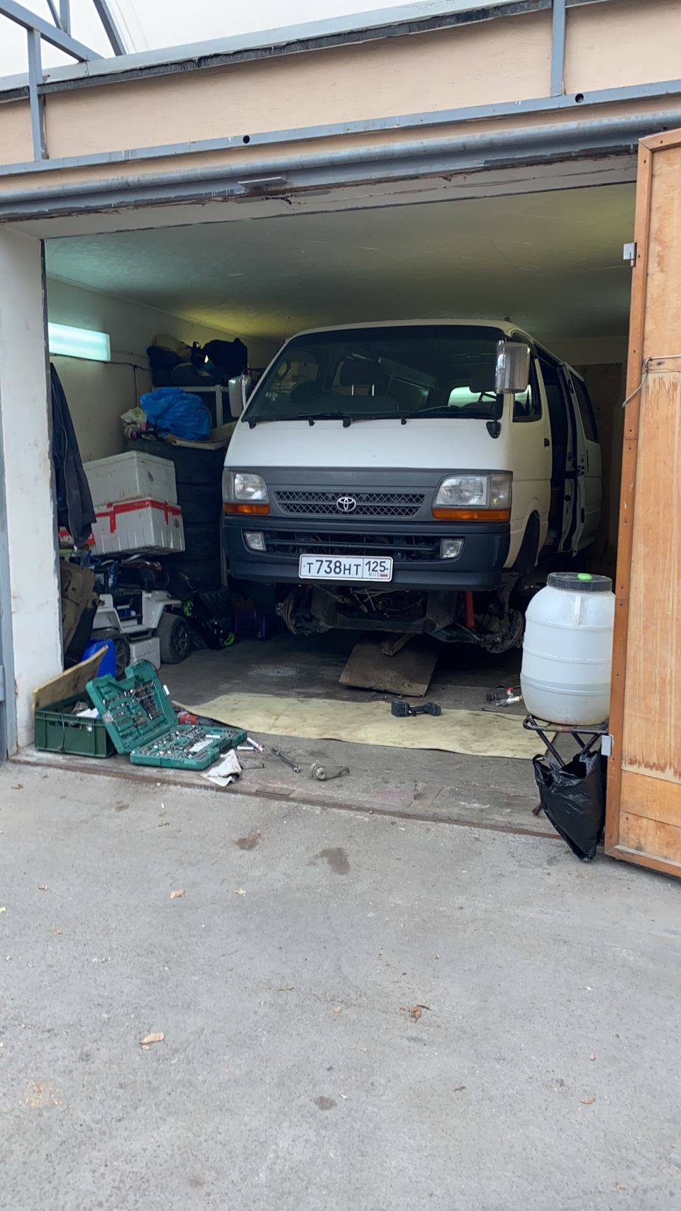 Подготовка к техосмотру! — Toyota HiAce (H100), 3,4 л, 2001 года | своими  руками | DRIVE2