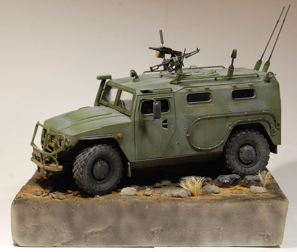 Газ Тигр виньетка, Звезда, 1/35 — DRIVE2