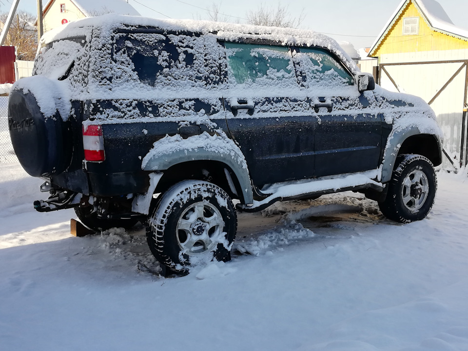 18 Запись. Качаем мышцы, Лифт +75мм продолжение. — УАЗ Patriot, 2,7 л ...