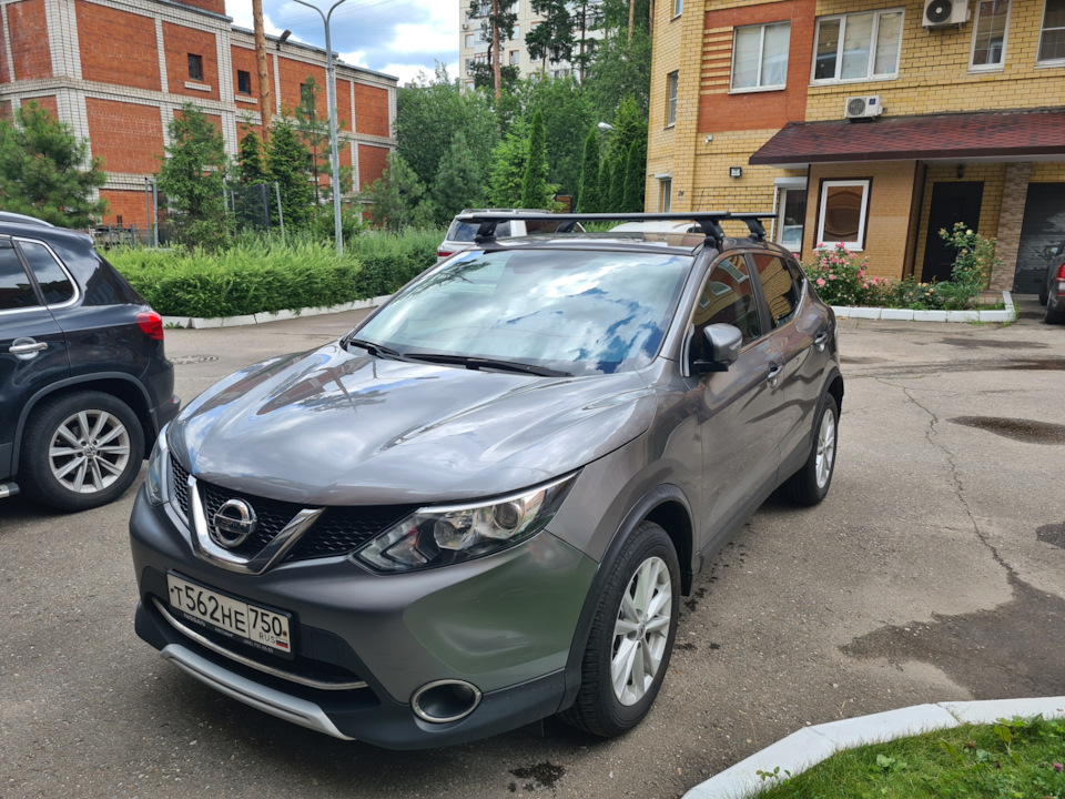 Багажник — Nissan Qashqai (2G), 2 л, 2016 года | аксессуары | DRIVE2