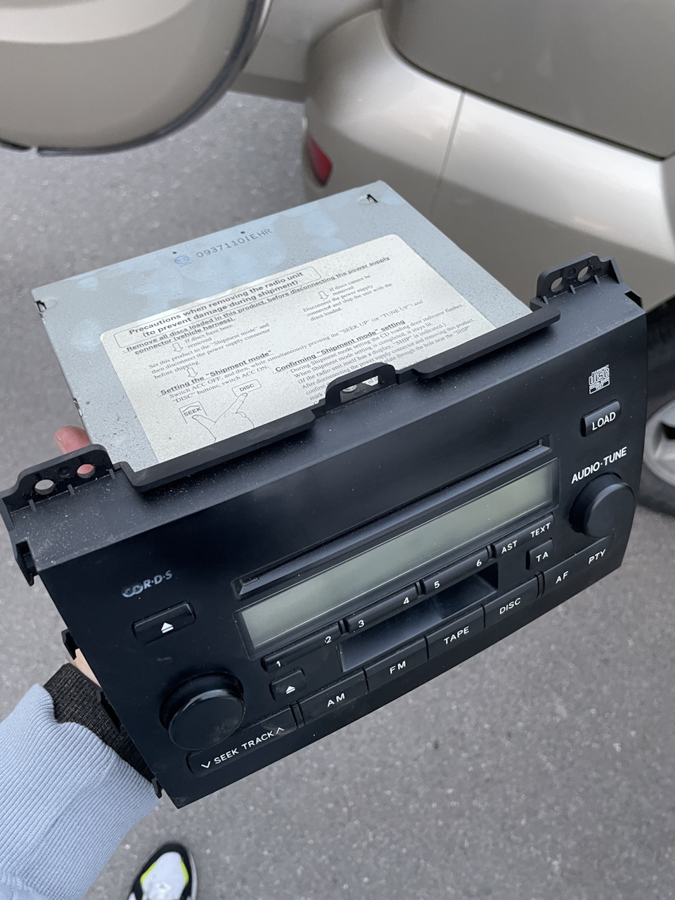 Продам сток магнитолу — Toyota Land Cruiser Prado 120-series