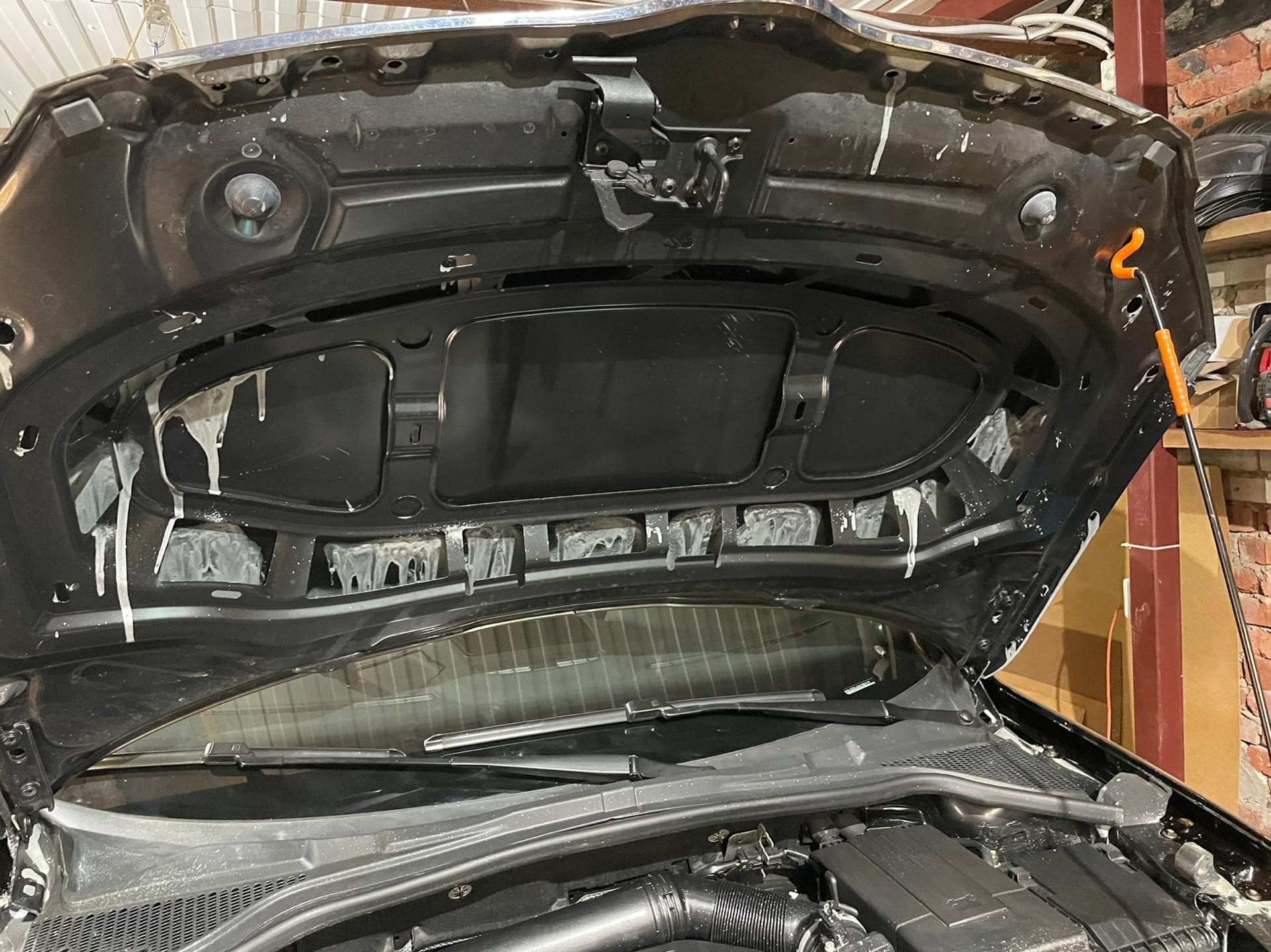 Шумоизоляция капота Skoda Yeti — Skoda Yeti, 1,8 л, 2009 года ...