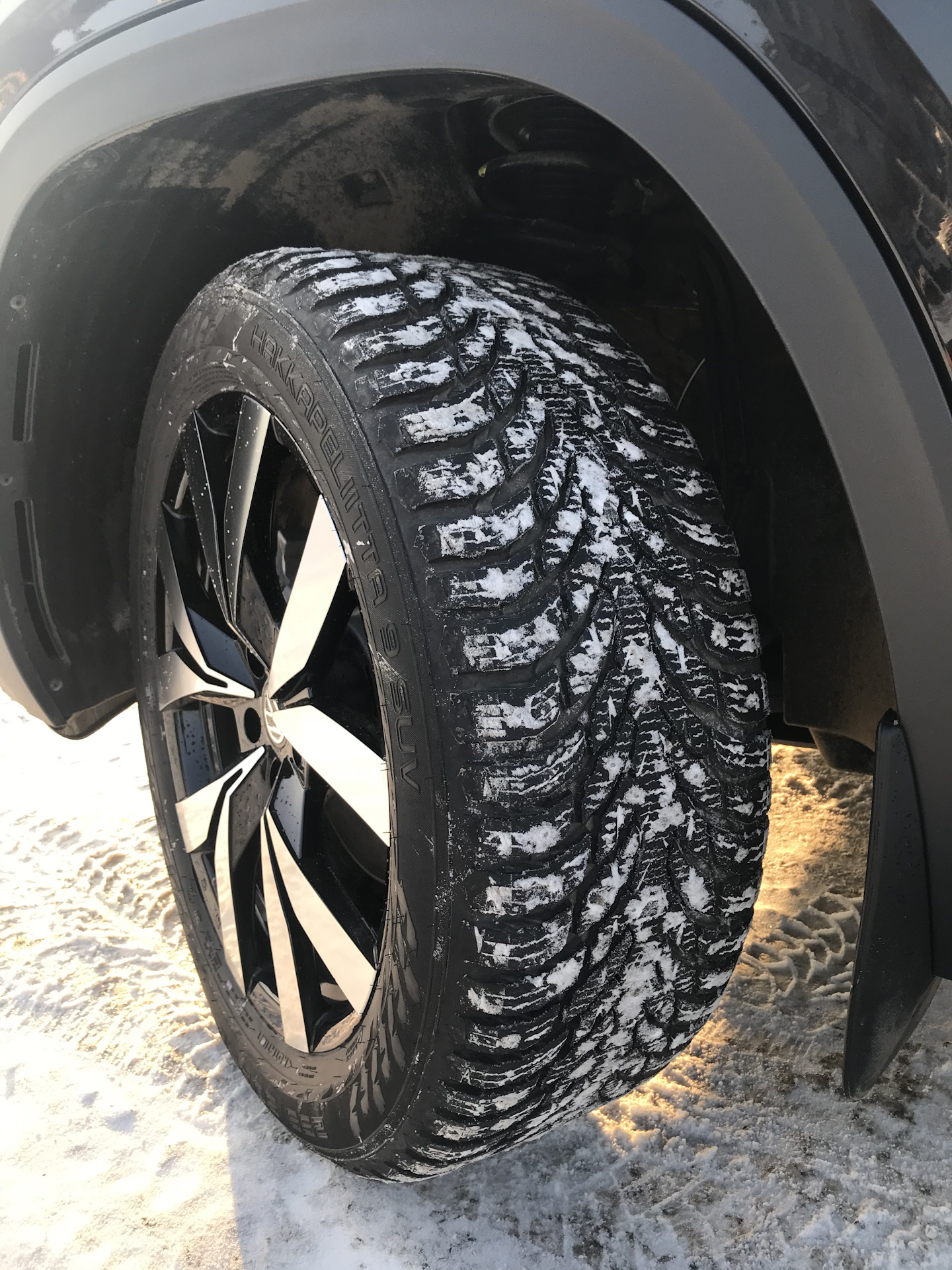 Зимняя резина… Конти и хака (вторая часть) — Volkswagen Teramont, 3,6 л ...