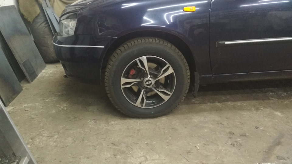 185/70 r14 на калину. — Lada Калина седан, 1,8 л, 2010 года | шины | DRIVE2