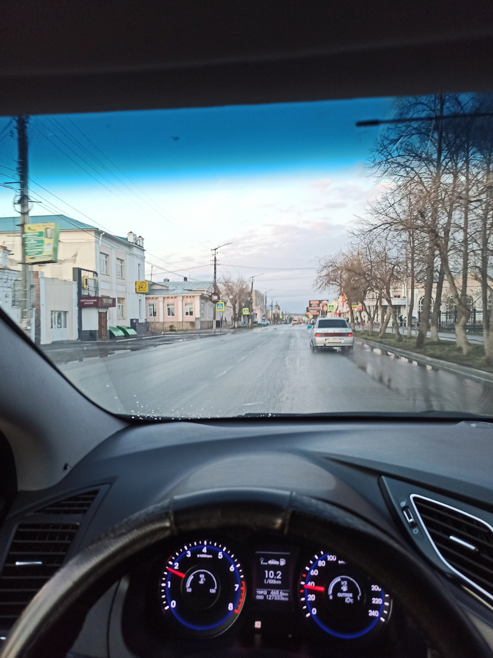 Полоса на лоб — Hyundai i40, 2 л, 2013 года | стайлинг | DRIVE2