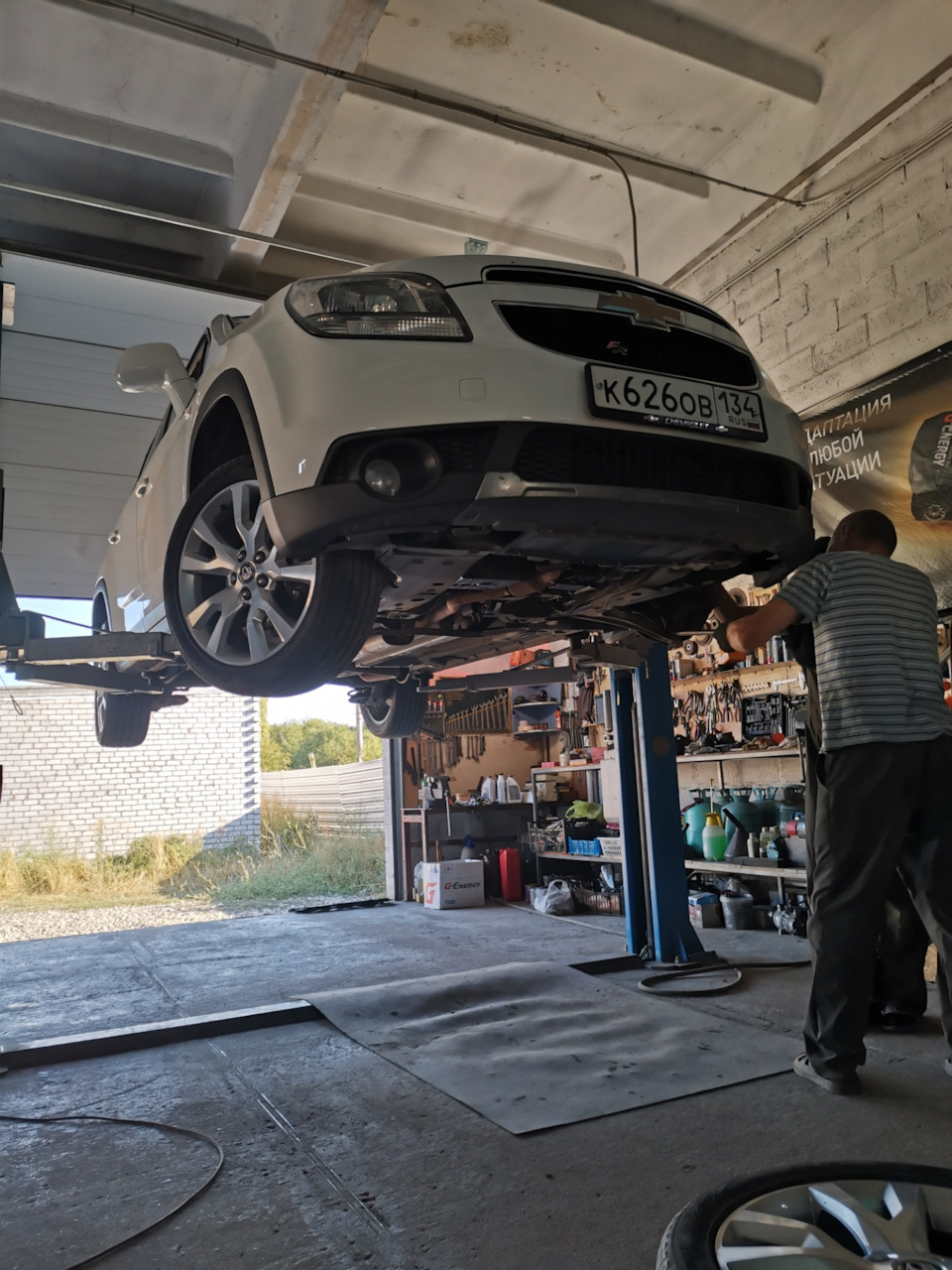 Замена пыльника гранаты — Chevrolet Orlando (1G), 1,8 л, 2012 года ...