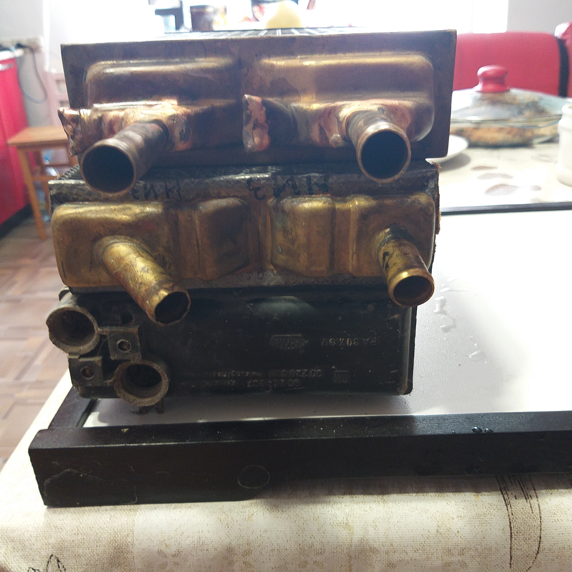 Эпопея, радиатор печки для Опель омега а. — Opel Omega A, 2 л, 1990 ...