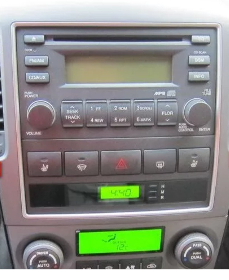 Есть у кого нибудь штатная магнитола ? — KIA Sorento (1G), 4,3 л, 2009 ...