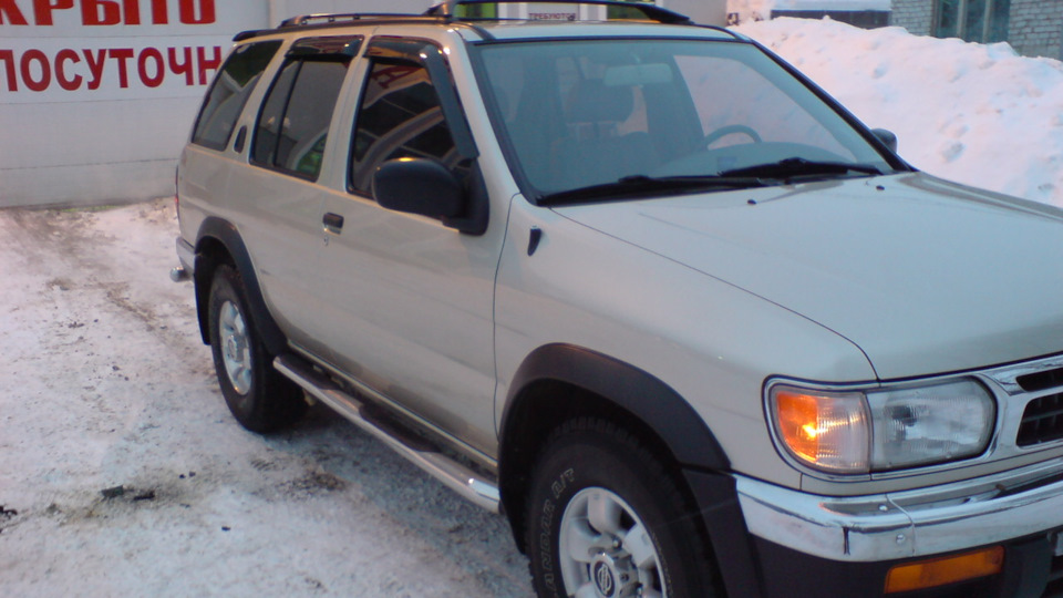 Дрязг и стук на ямах в заднем барабане — Nissan Pathfinder (2G), 3,3 л ...