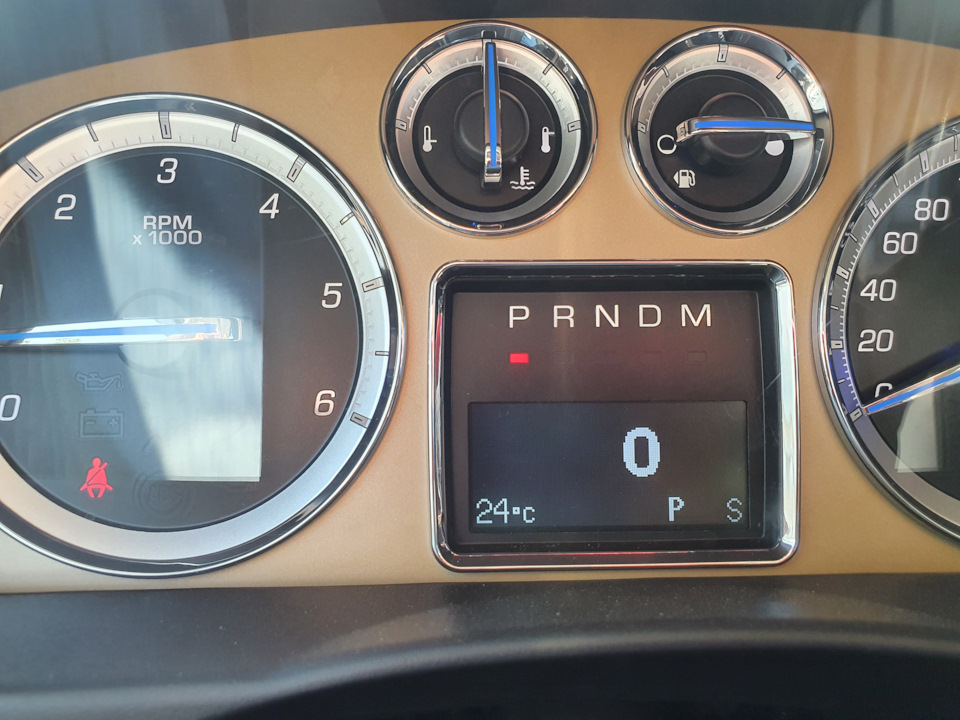 Русификация приборной панели — Cadillac Escalade (3G), 6,2 л, 2011 года ...