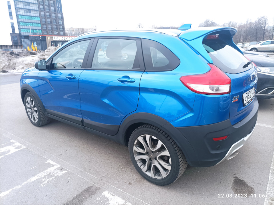 Помыл, отполировал. — Lada XRAY Cross, 1,6 л, 2021 года | просто так ...