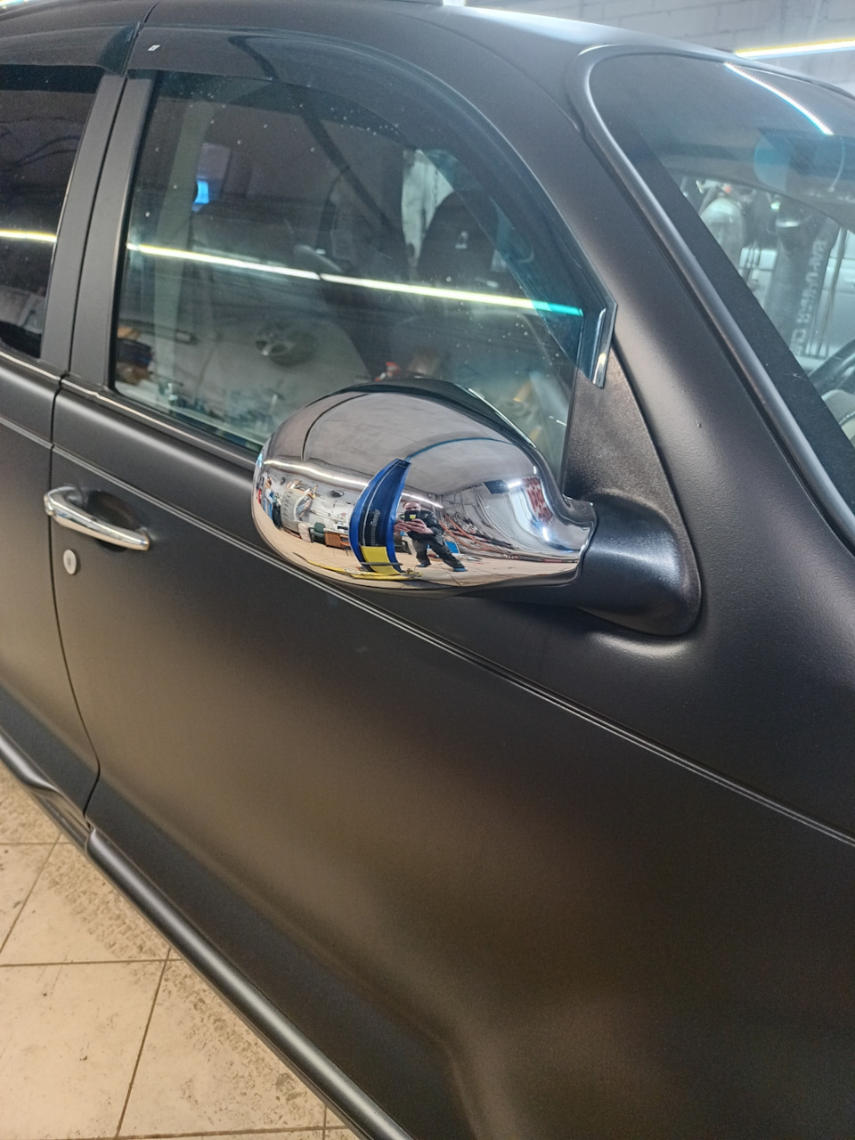 Накладки на зеркала — Chrysler PT Cruiser, 2,4 л, 2007 года | стайлинг ...
