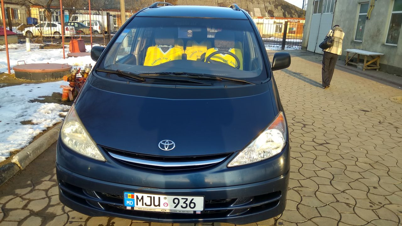 Toyota Previa (2G) 2.0 дизельный 2002 | Это моя Тёща на DRIVE2