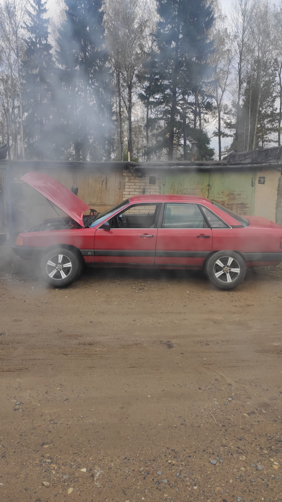 Тянет в сторону после поворота. — Audi 100 (C3), 1,6 л, 1986 года | поломка  | DRIVE2