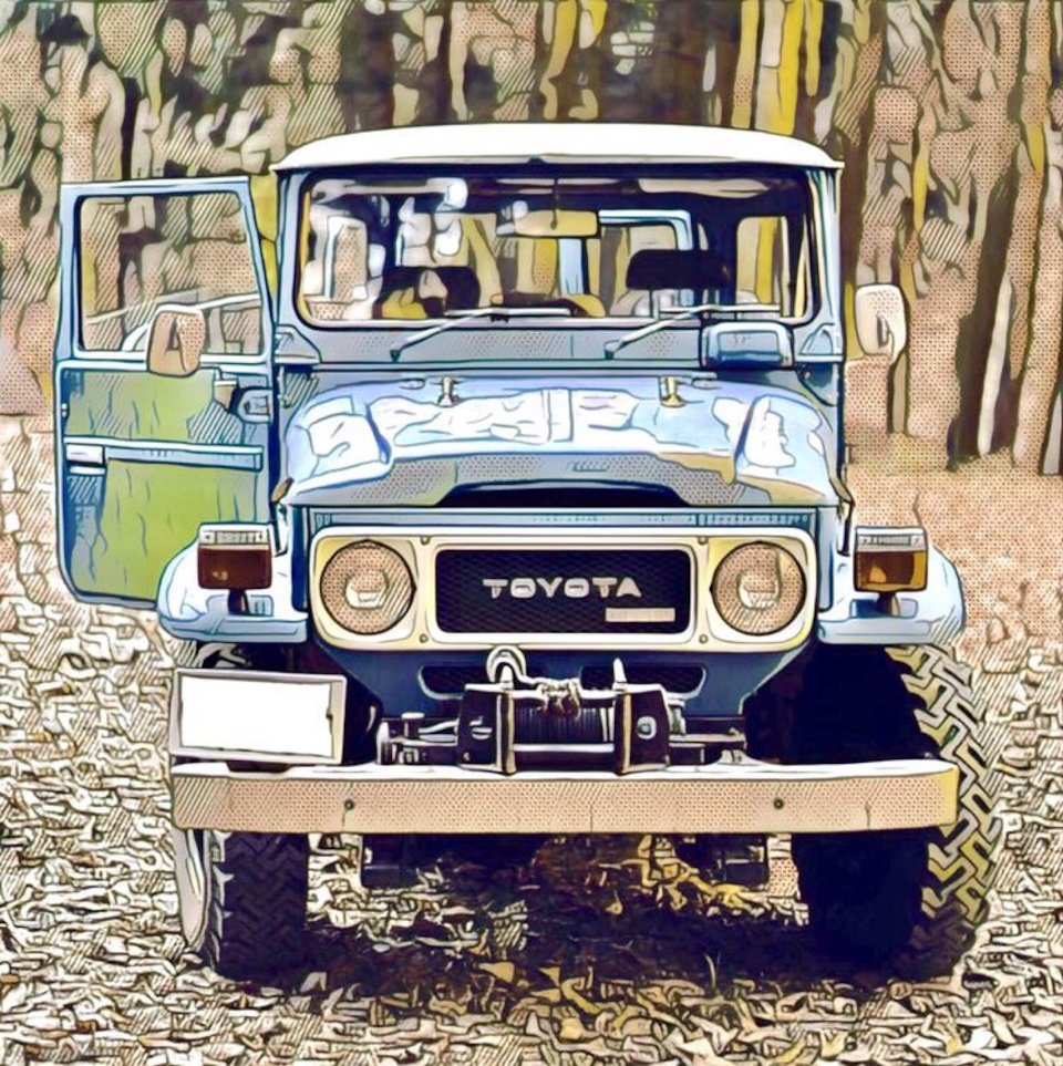 Фанатская машина сквозь Призму — Toyota Land Cruiser 40