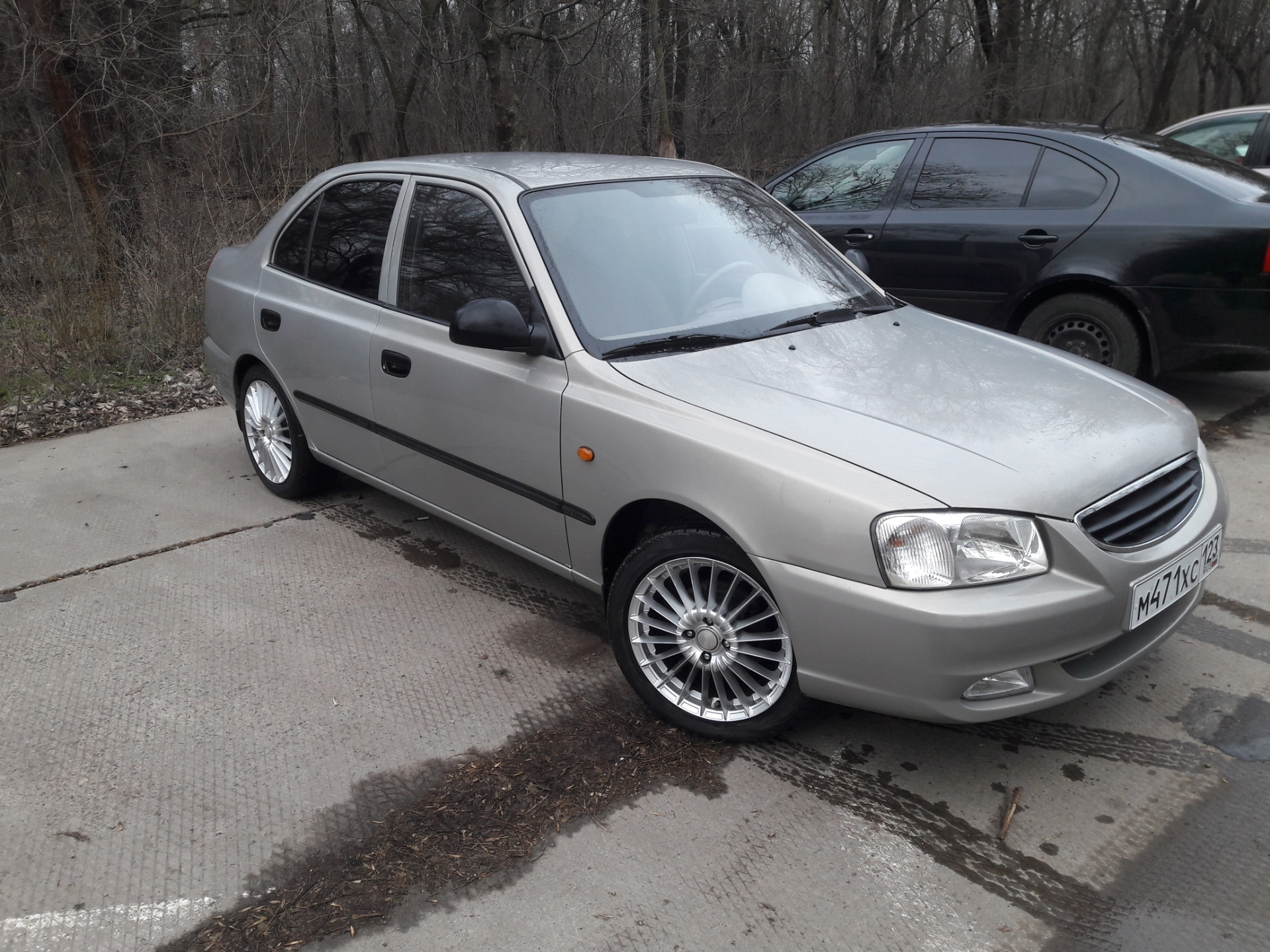 диски 16 — Hyundai Accent (2G), 1,5 л, 2008 года | колёсные диски | DRIVE2