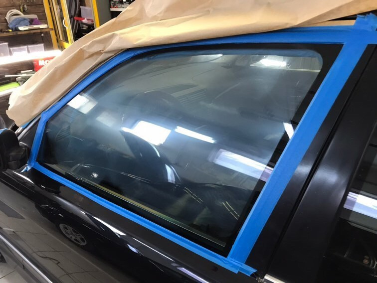 О том, как помяли дверь в детейлинге. — BMW 7 series (E38), 3 л, 2001 ...