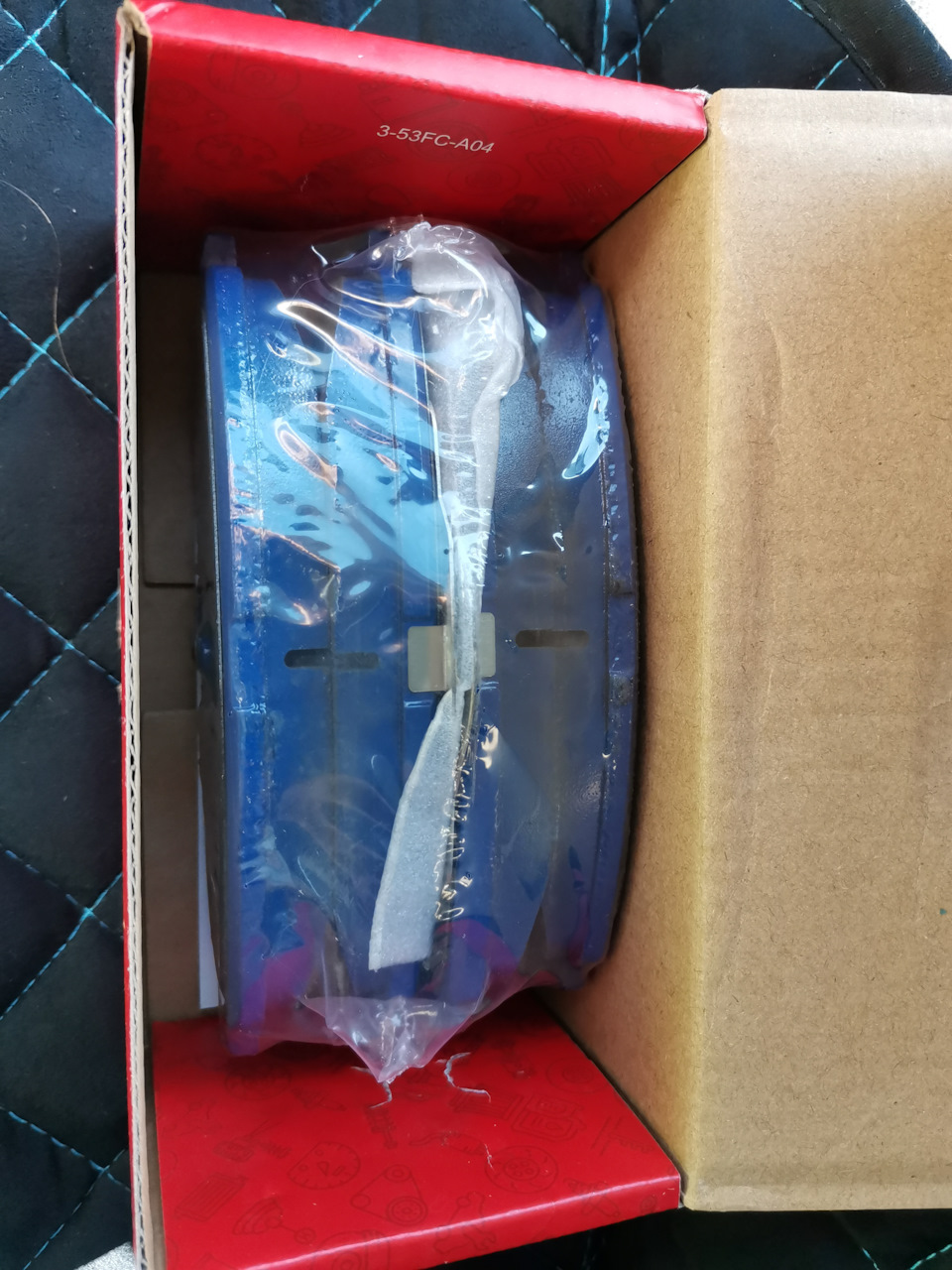 тоже самое и по задним колодкам — Hyundai ix35