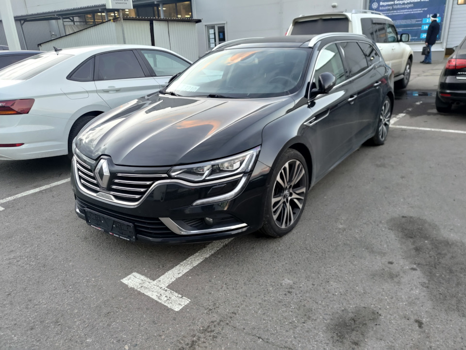 Замена масла в роботе, переобувка — Renault Talisman, 1,6 л, 2017 года ...