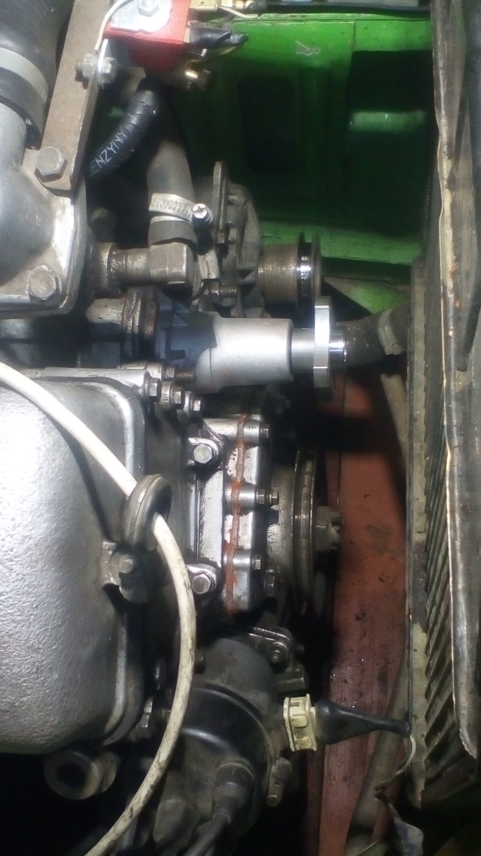 Небольшая доработка системы охлаждения. — Москвич 412, 1,5 л, 1980 года ...