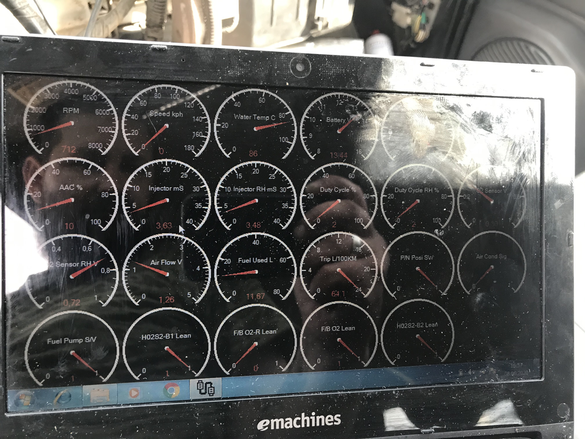 Лямбда зонд. ECUTalk. — Nissan Pathfinder (2G), 3,3 л, 1998 года ...