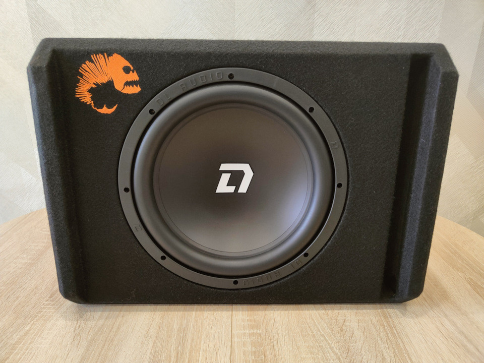 5. Сабвуфер dl-audio Piranha 12a — Nissan X-Trail II (t31)