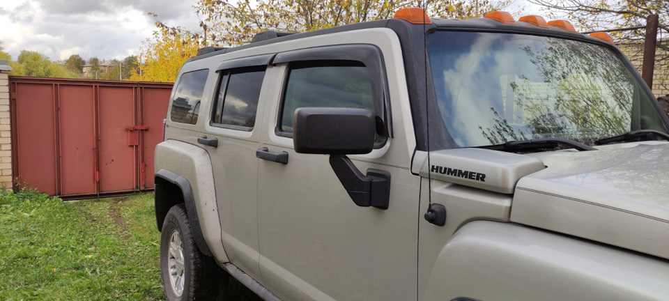 Дефлектора, ковёр в багажник — Hummer H3, 3,5 л, 2005 года | аксессуары ...