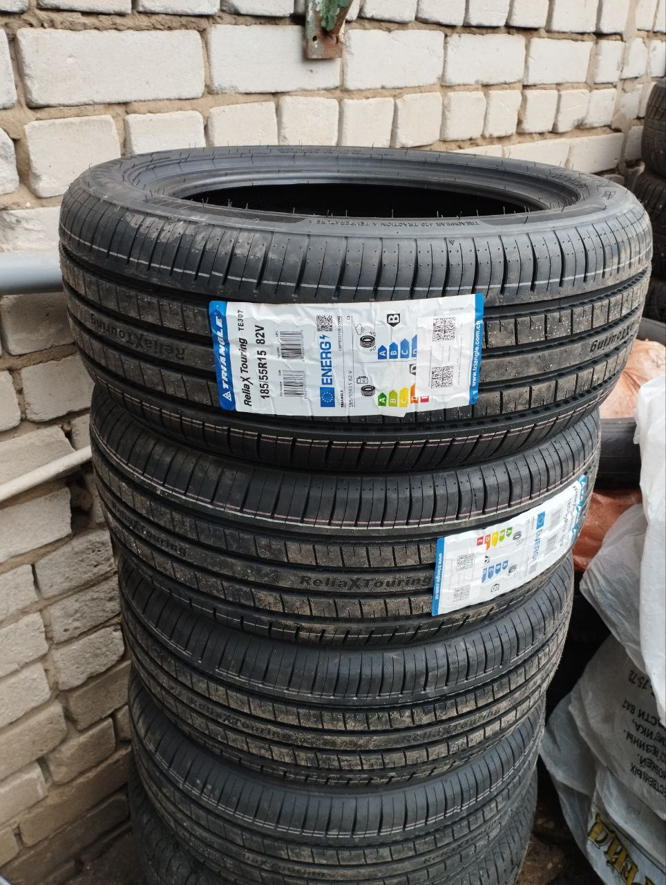 Диски Granta r15, новая резина Triangle TE307 185/55 R15 82 — Lada ...