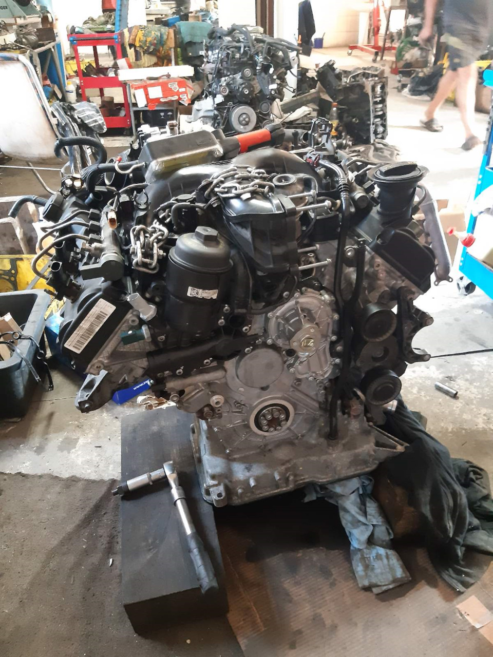 Капиталка — Volkswagen Touareg (2G), 3 л, 2014 года | поломка | DRIVE2