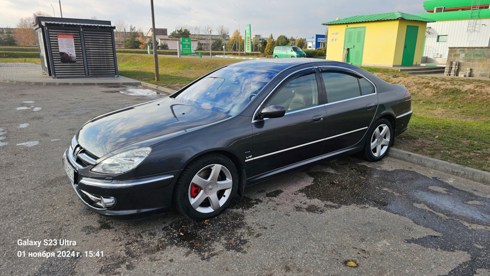 Задние ступичные+кожухи тормозных дисков — Peugeot 607, 2,7 л, 2005 ...