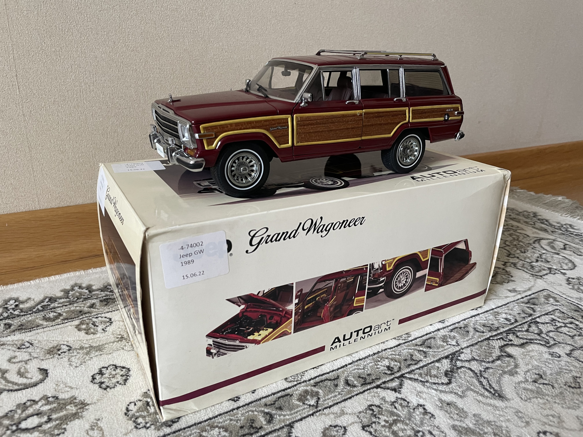 ★JEEP GRAND WAGONEER AUTOart(オートアート)1/18 Jeep Grand Wagoneer 1:18 от Autoart — Сообщество «Масштабные