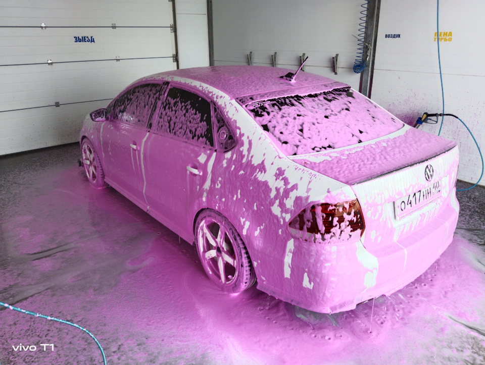 Покрыл авто воском — Volkswagen Polo Sedan GT, 1,4 л, 2018 года ...