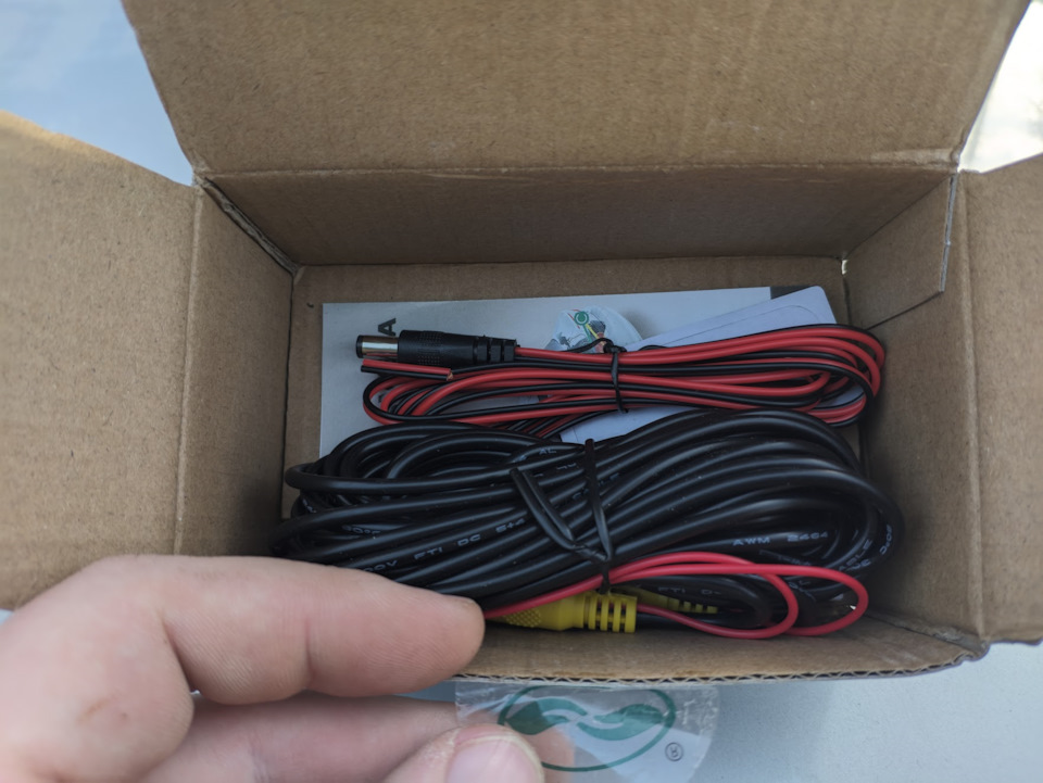Камера заднего вида GreenYi AHD 1080p 175° на KIA Ceed (1G), KIA ...