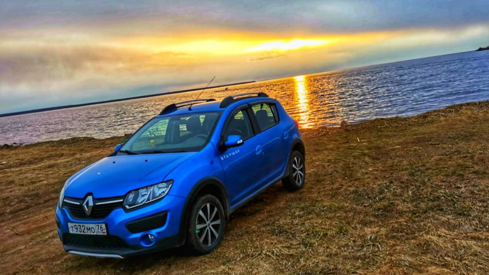 Sandero Stepway синий