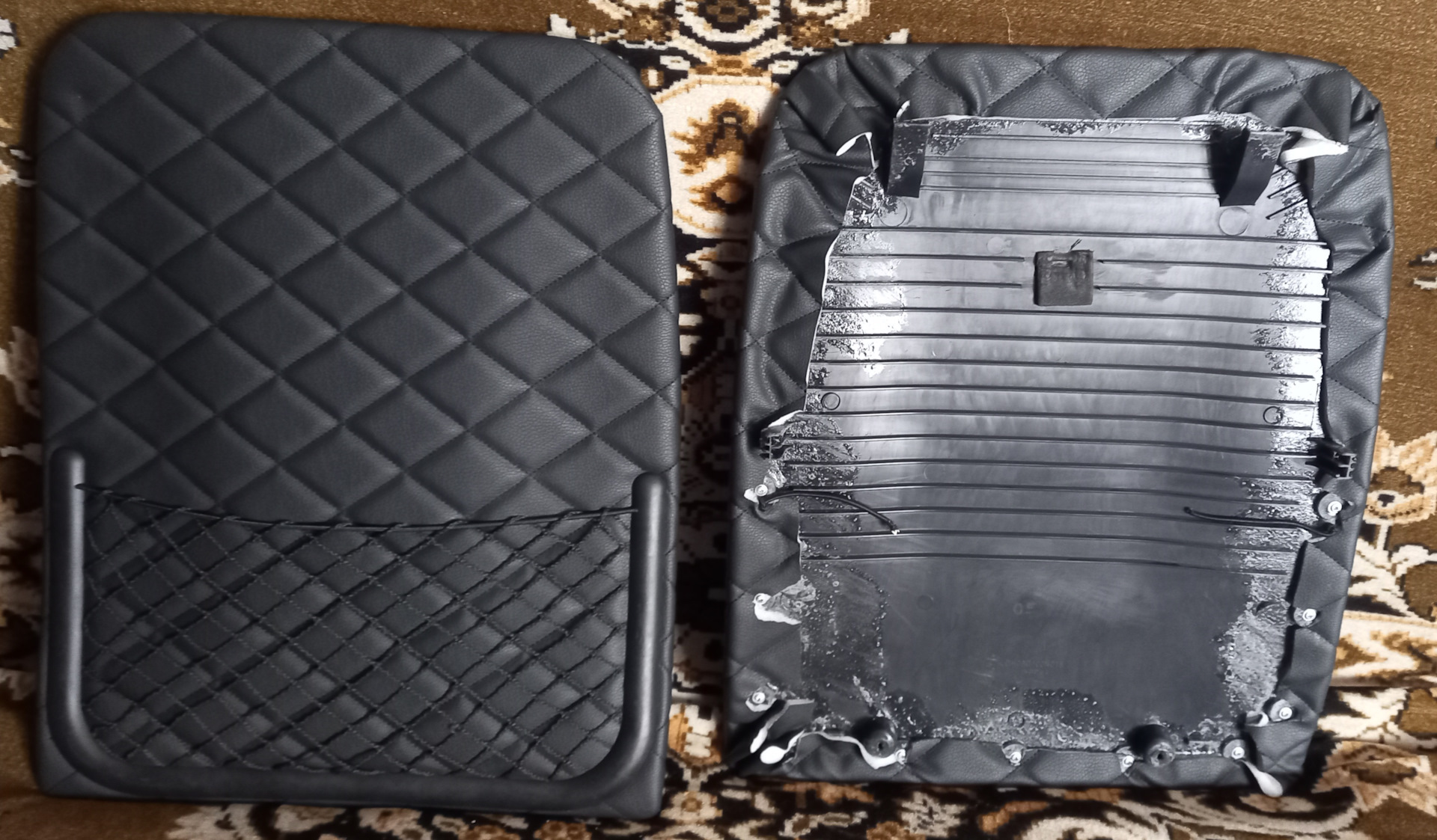 Обновил обшивки передних сидений.Замена резинки на сетках — Great Wall ...