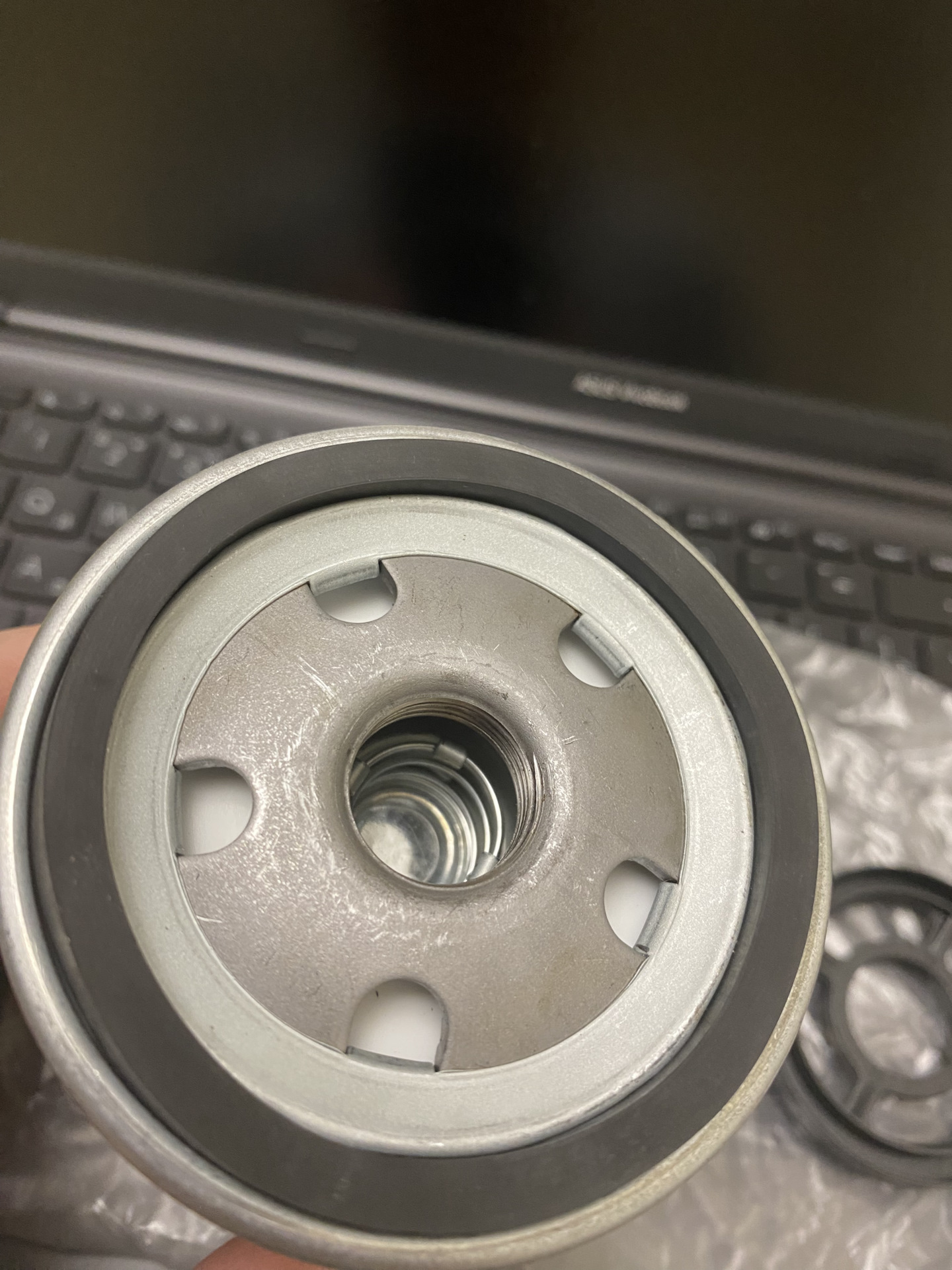 Подделка Mann Filter W719/45 — Audi Q5 (1G), 2 л, 2012 года | запчасти ...