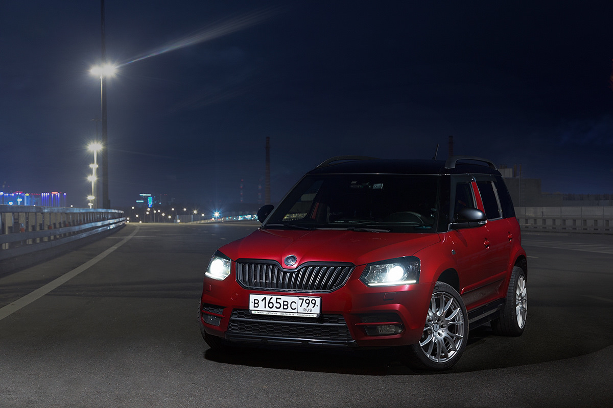 Skoda Yeti aerodynamic